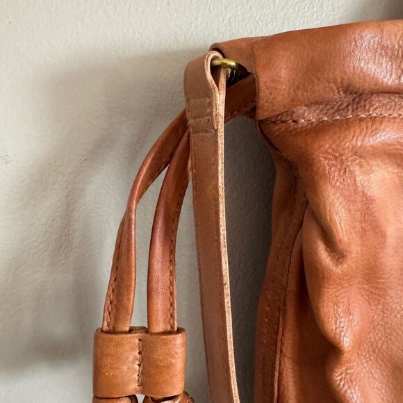 Madewell The Piazza Brown Leather Crossbody Bag - Picture 5 of 9